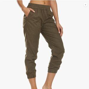 Prana Mantra Joggers in slate green
